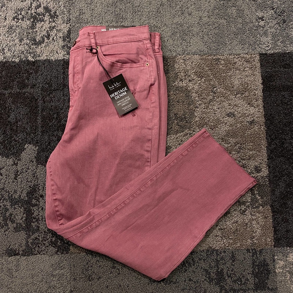 Nicole Miller Heritage Distressed Jeans NEW Size 12 Women's